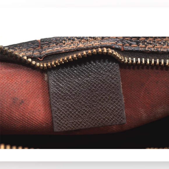 SOLD Authentic Mini Damier Ebene Trousse Make Up Bag Pochette - Picture 8 of 14